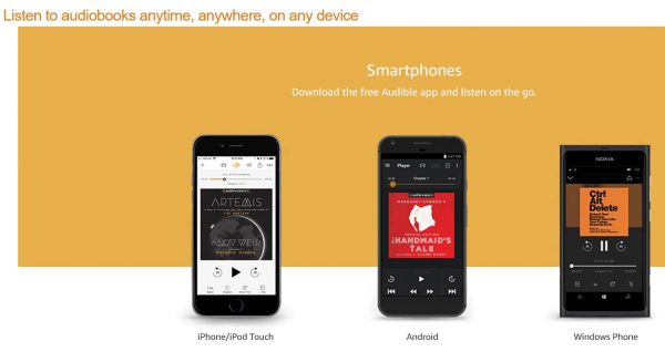 where to listen how does audible work