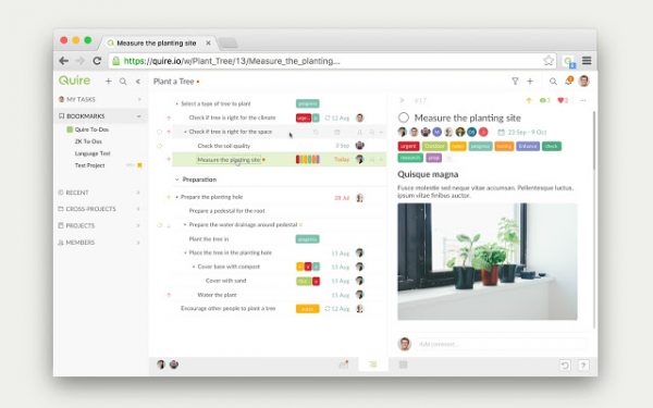 Quire Task Management