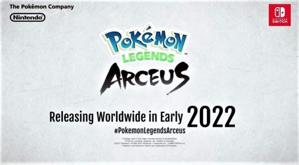 Release Date of Pokémon Legends