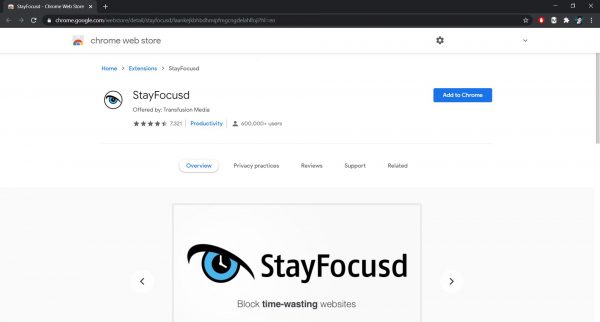 How to block websites on Chrome: StayFocusd extension
