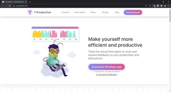 Y-Productive website
