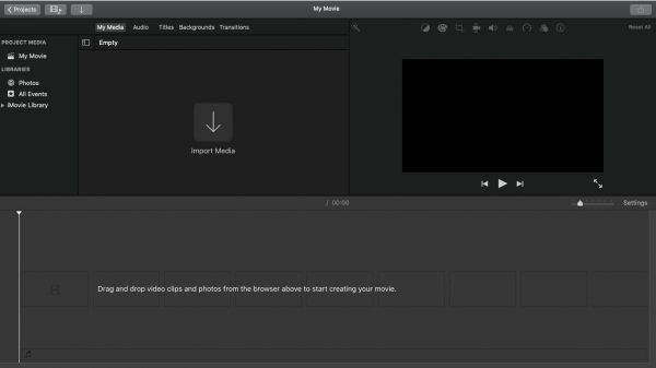 how to import videos to imovie on mac