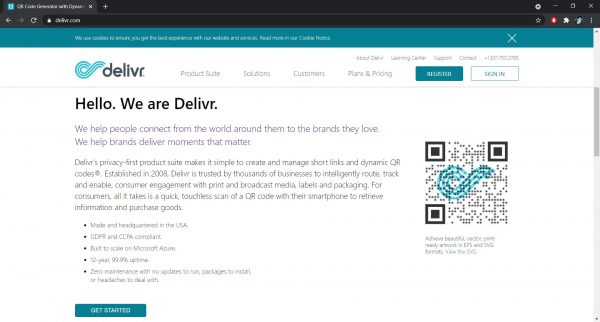 Best QR Code Generator: Delivr