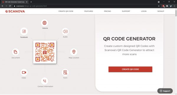 Best QR Code Generator: Scanova