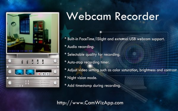 free webcam recording for osx