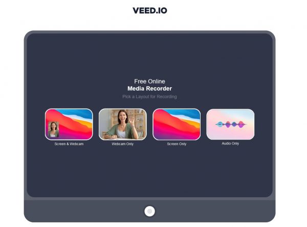 veed webcam recorder