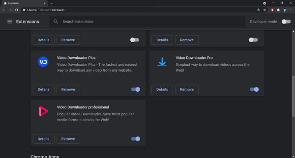 video downloader Chrome extensions