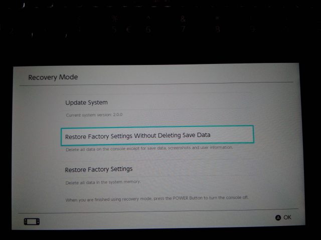 Accessing Your Switch’s Recovery Mode 