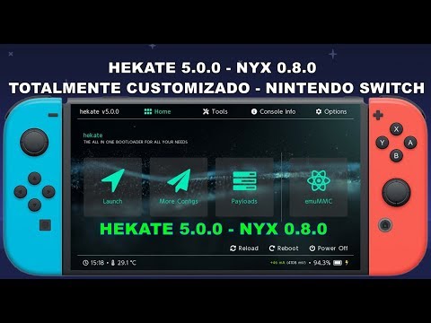 Nintendo switch как зайти в hekate