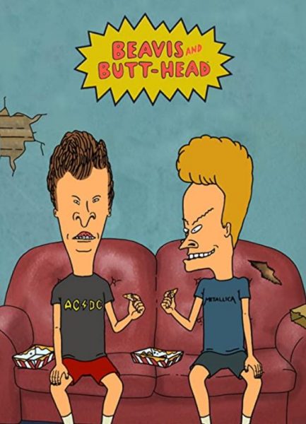 Adult cartoon Beavis and Butt-head poster.