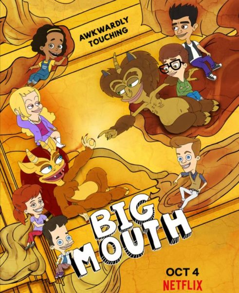 Adult cartoon Big Mouth promo.