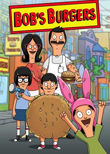 Adult cartoon Bob's Burgers title poster.