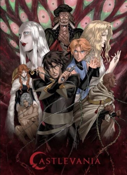 Castlevania cartoon poster.