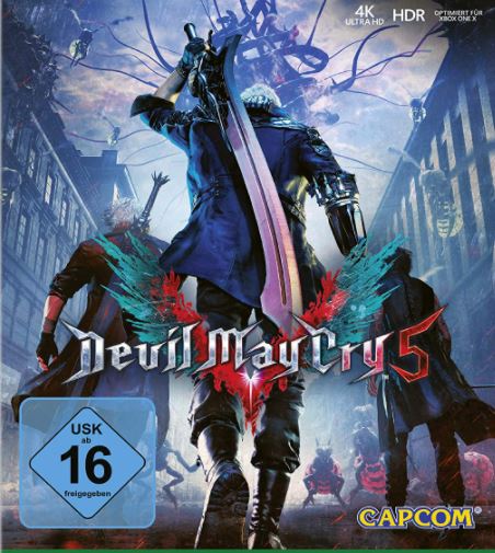 The Devil May Cry 5 game.