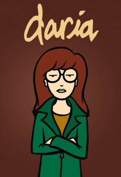 Daria cartoon title banner.