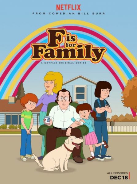 F is for Family Netflix promo.