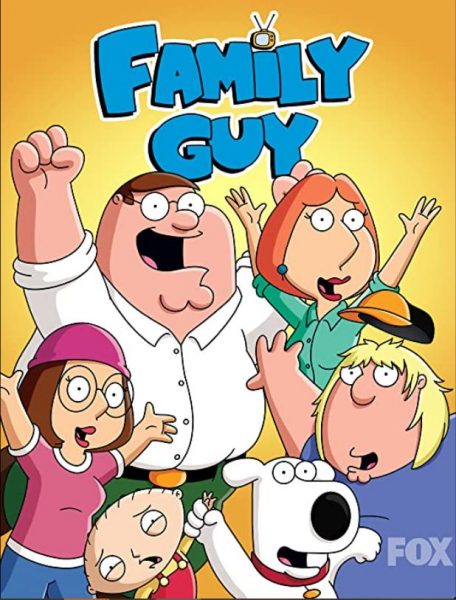 Adult cartoon Family Guy poster.