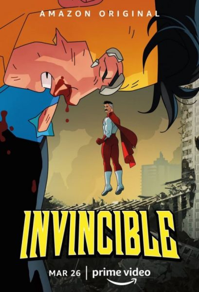 Adult cartoon Invincible Amazon promo.