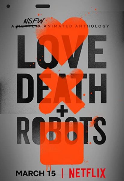 Adult cartoon Love Death Robots promo.