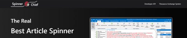 Spinner Chief 6: best paraphrasing tool