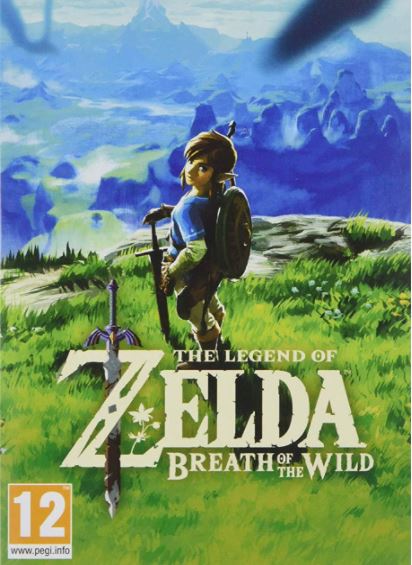 The Breath of the Wild Zelda game.
