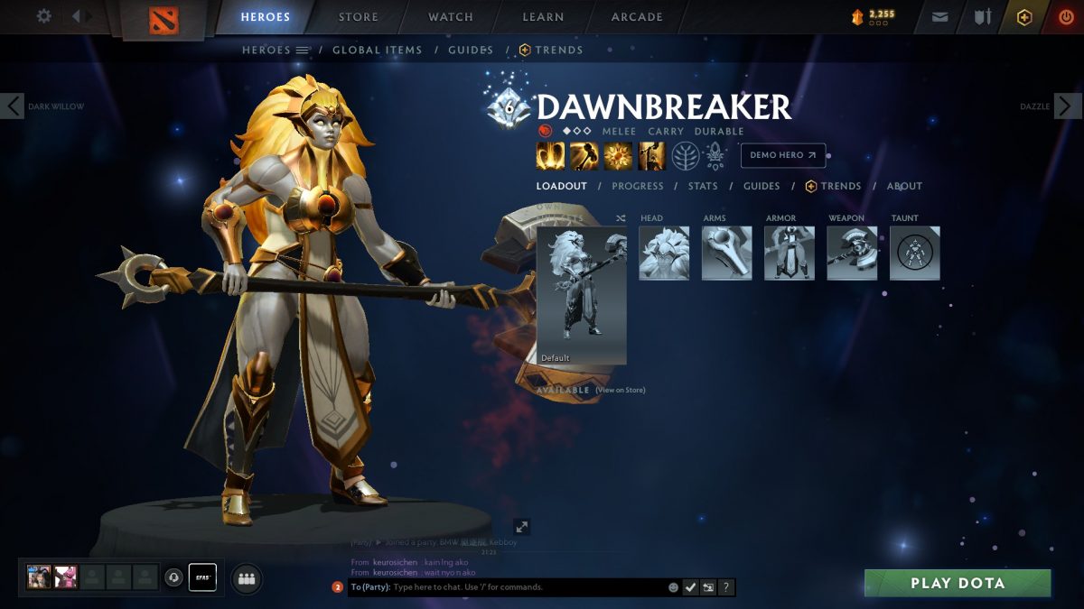 Dawnbreaker Dota 2 Featured