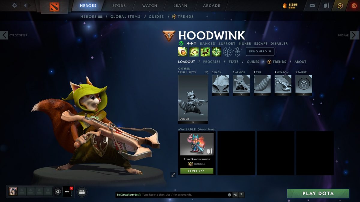 Dota 2 hoodwink фразы