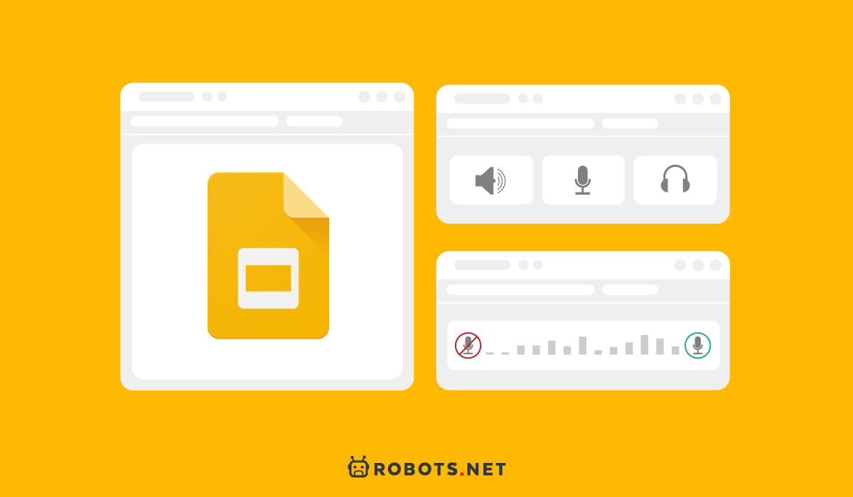 how to record audio on google slides