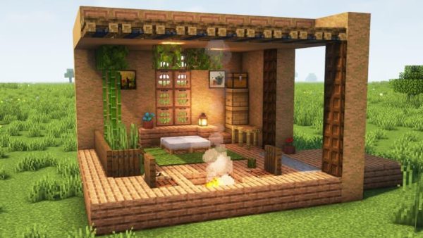 Japanese Bedroom Minecraft idea