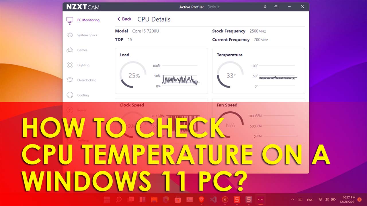 How To Check CPU Temp On Windows 11