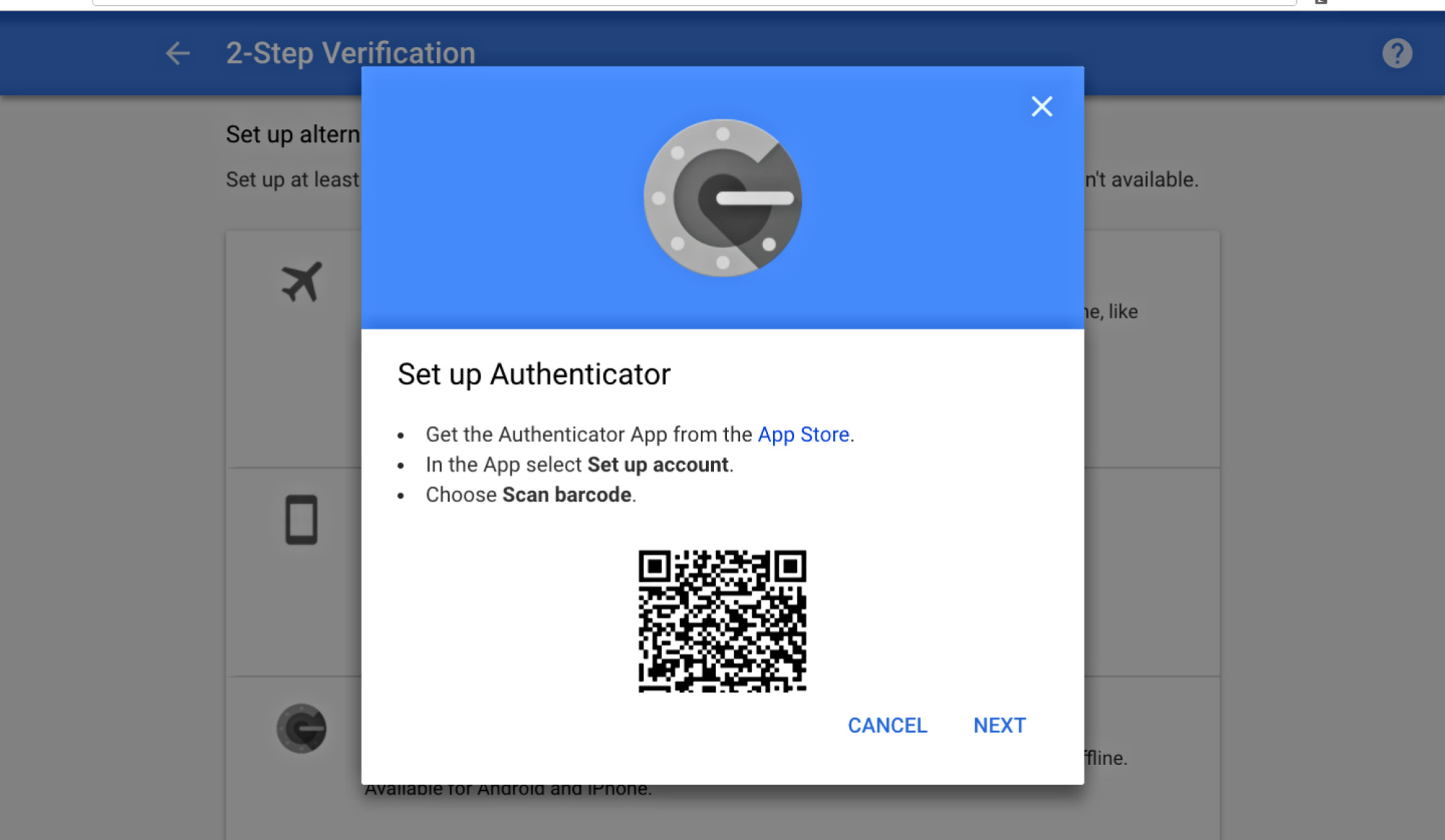 How To Get A Google Authenticator Code