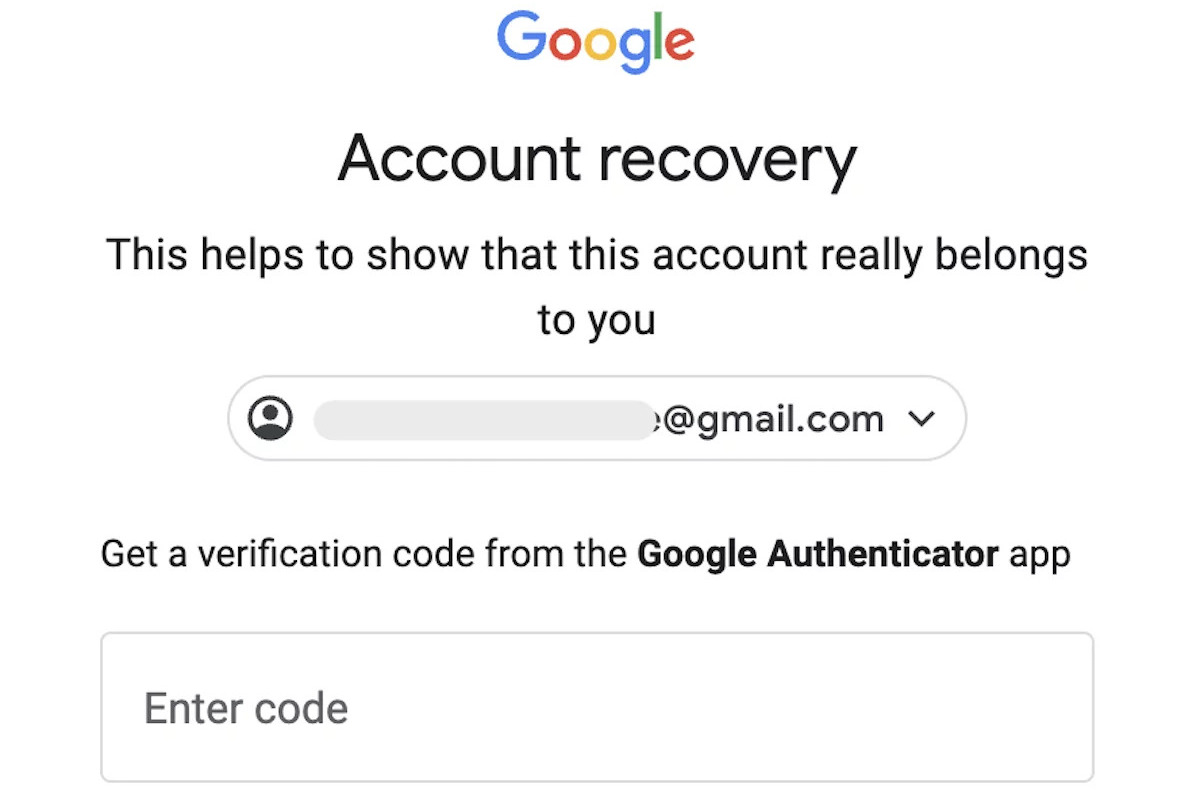 How To Recover Old Google Authenticator