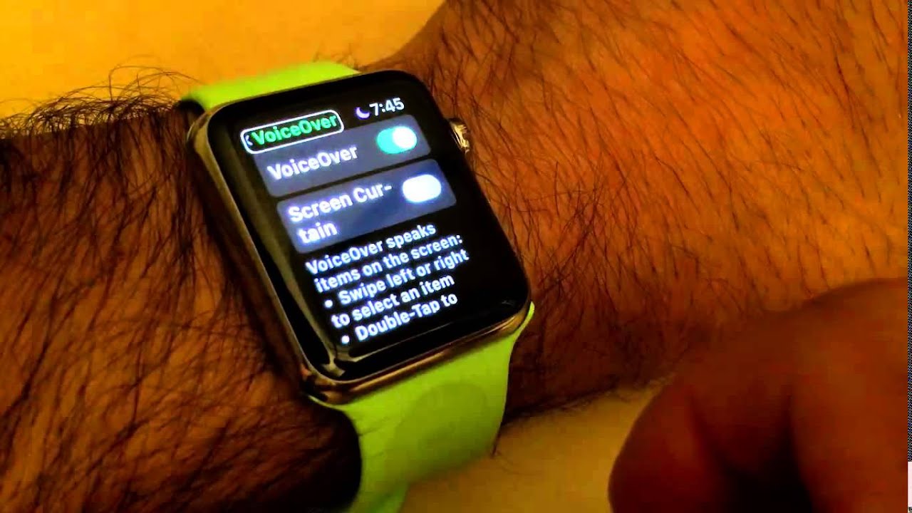 How To Turn Off Voice Over On Apple Watch Robots