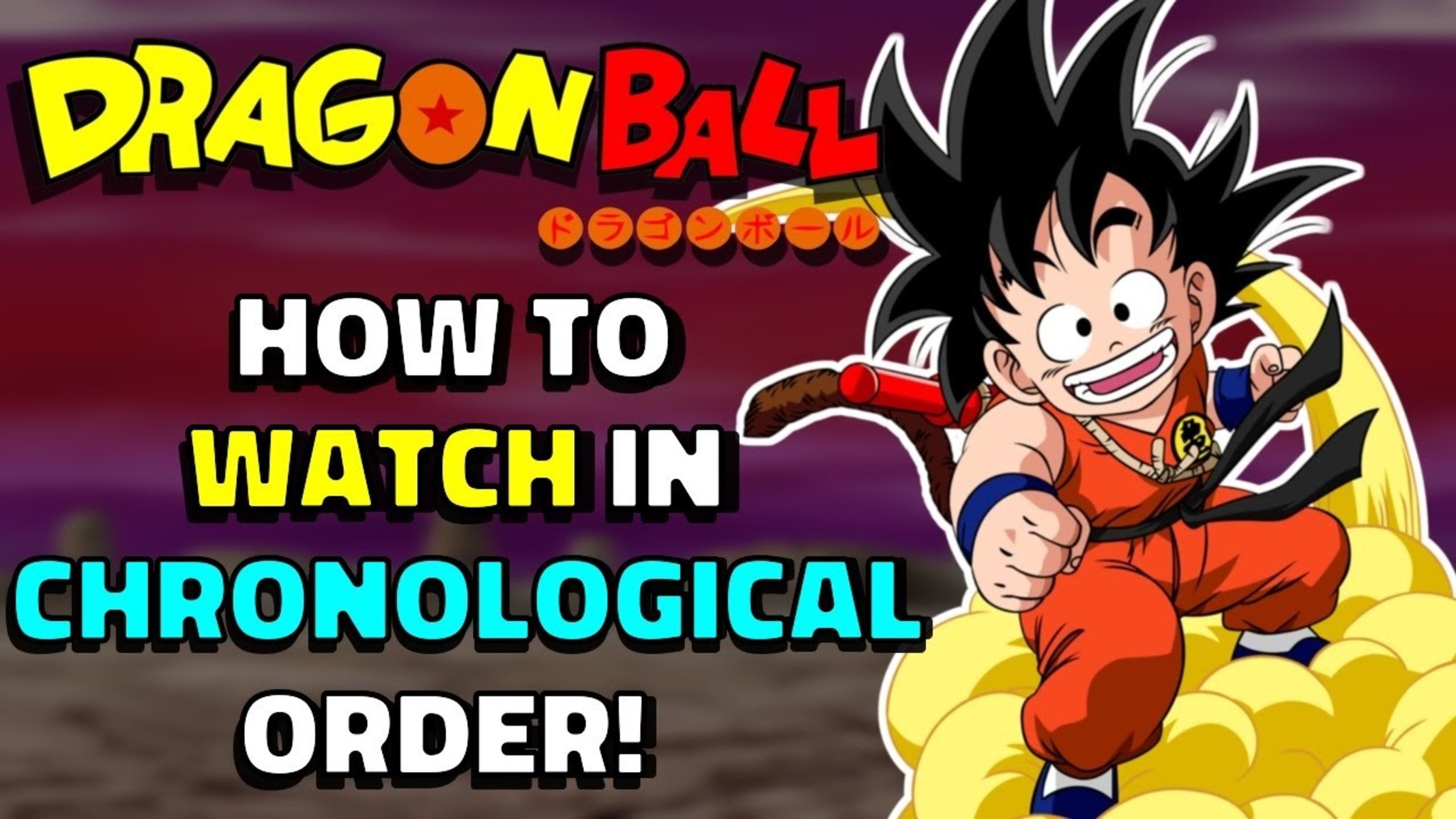 How To Watch Dragon Ball Z In Order