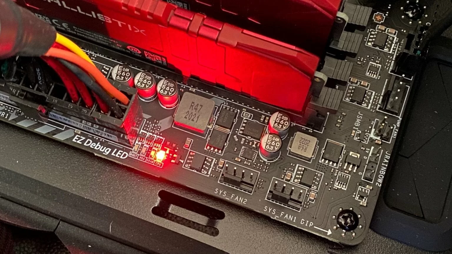 why-is-the-cpu-light-on-my-motherboard-on