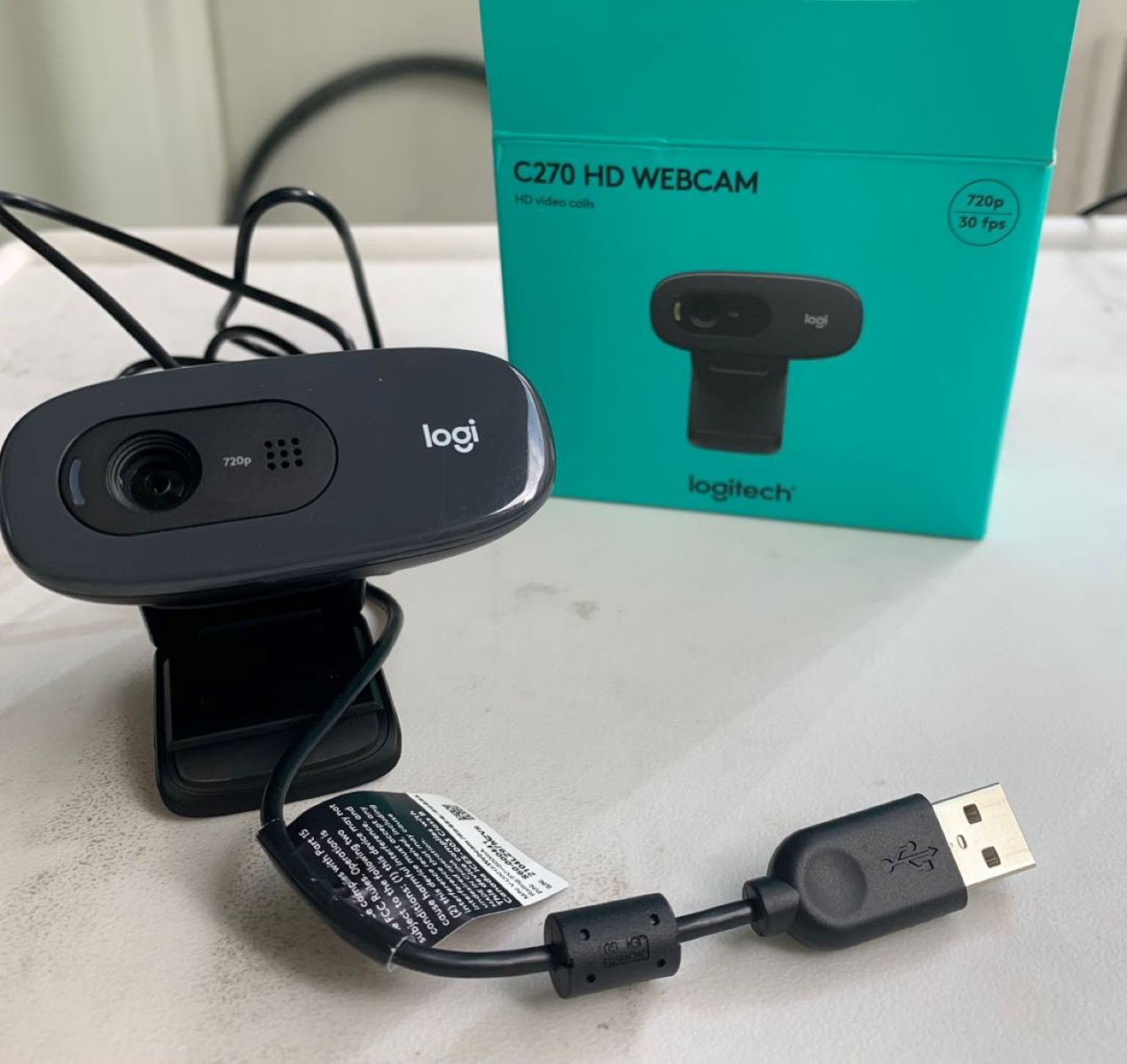 Logitech C270 HD Webcam - The Budget Webcam Perfect For Streaming