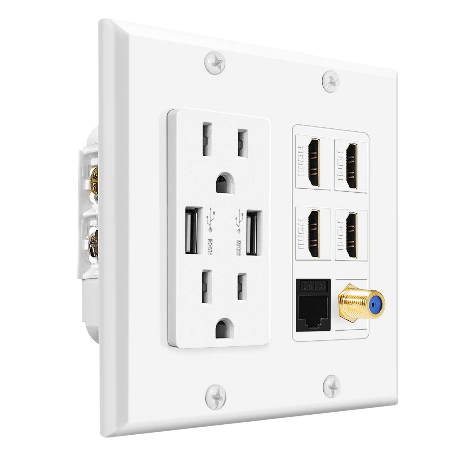 13 Amazing Ethernet Coax Wall Plate for 2023