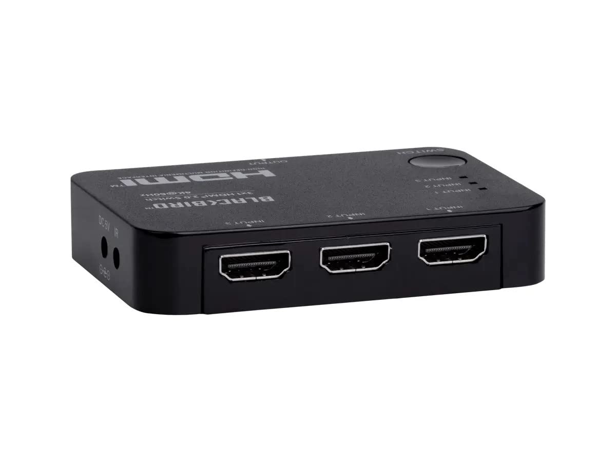 UGREEN HDMI 2.1 Switch Aluminum Ultra HD 8K@60Hz 3 in 1 Out HDMI Splitter  with Remote HDMI Switcher Support 3D CEC HDR HDCP2.3 Compatible with  PS5/4/3