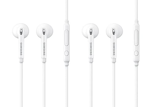 SAMSUNG Wired 3.5mm White Headset with Microphone