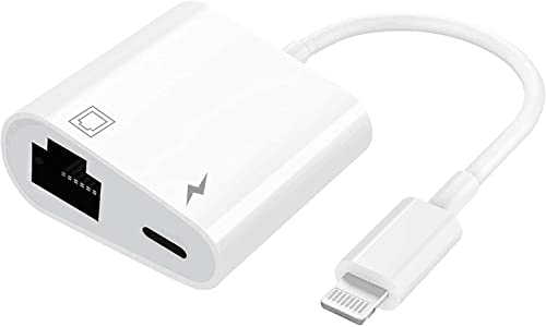 2 in 1 Lightning to Ethernet Adapter