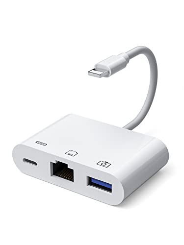 3 in 1 Lightning to Ethernet Adapter