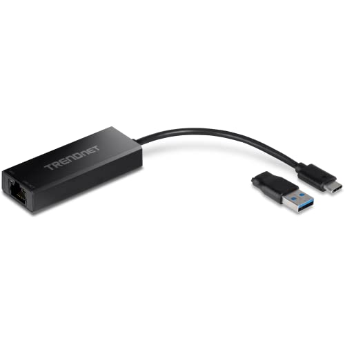 TRENDnet 2.5G USB-C to RJ-45 Ethernet Adapter
