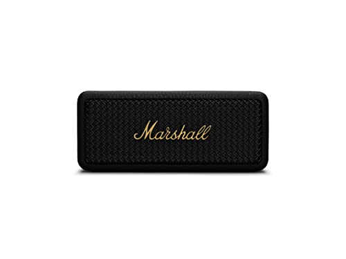 Emberton II Portable Bluetooth Speaker - Black & Brass