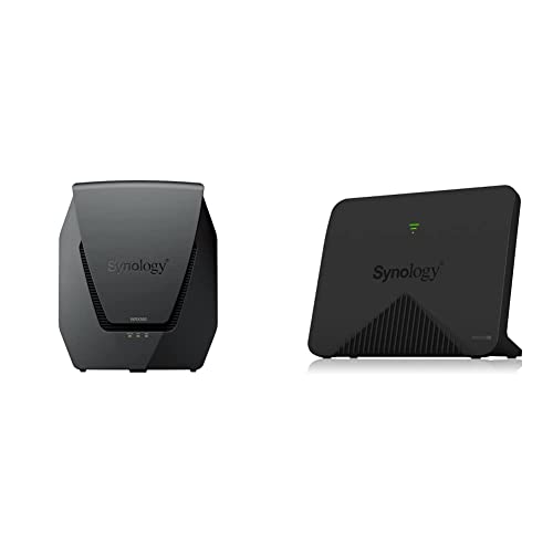 Synology Dual-Band Wi-Fi 6 Router & MR2200ac Mesh Wi-Fi Router