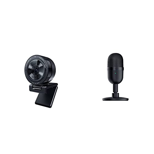 Razer Seiren Mini USB Streaming Microphone and Kiyo Pro Streaming Webcam