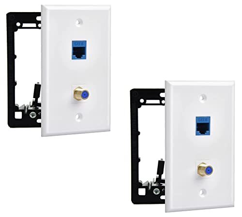 diyTech Ethernet Wall Plate - Convenient and Reliable Networking Solution