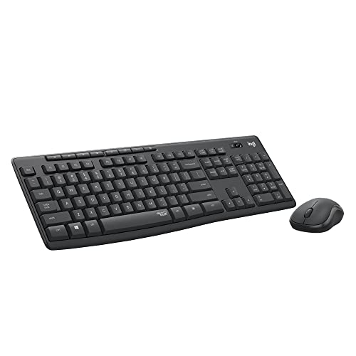 Logitech MK295 Mouse & Keyboard Combo with SilentTouch Technology