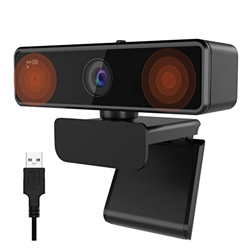 NUROUM 2K Webcam with Microphone