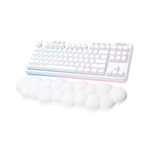 Logitech G715 Wireless Mechanical Gaming Keyboard - White Mist
