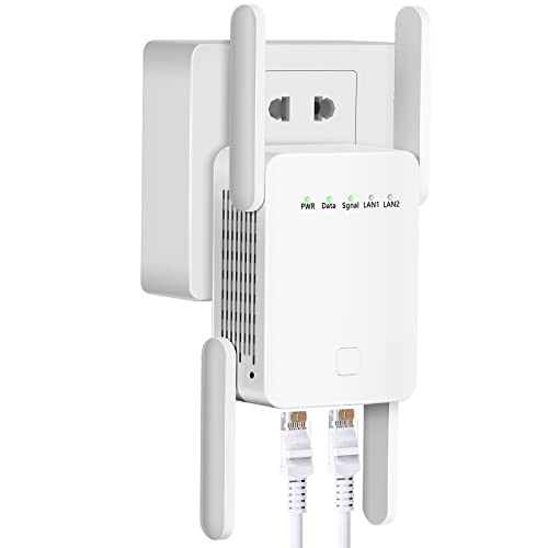Powerful WiFi Extender for Home - 1200Mbps Signal Booster